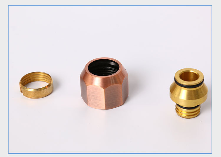 Manual temperature control 1 inch integrated water separator (bronze)